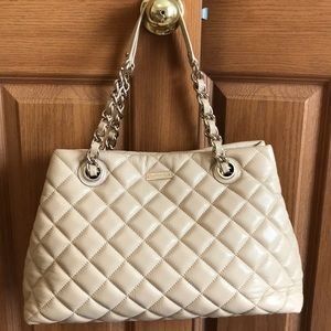 Large Kate Spade Quilted Handbag